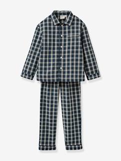 Menino 2-14 anos-Pijamas-Pijama clássico, Vichy da CYRILLUS, para menino