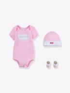 Conjunto de 3 peças Batwin da Levi's®, para bebé azul+azul-tinta+branco+rosa 