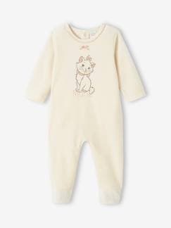 Pijama Disney® Marie dos Aristogatos, em veludo, para bebé