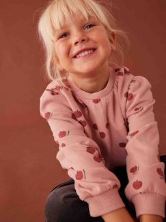 Menina 2-14 anos-Camisolas, casacos de malha, sweats-Sweat gráfica, para menina