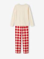 Pijama de Natal para mulher, coleção cápsula 'Happy Family' cru 