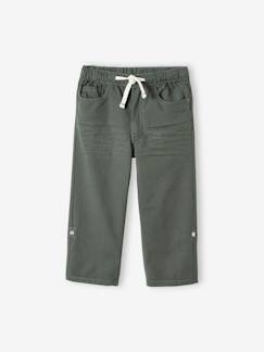 Menino 2-14 anos-Calças indestrutíveis, transformáveis em calças curtas, para menino