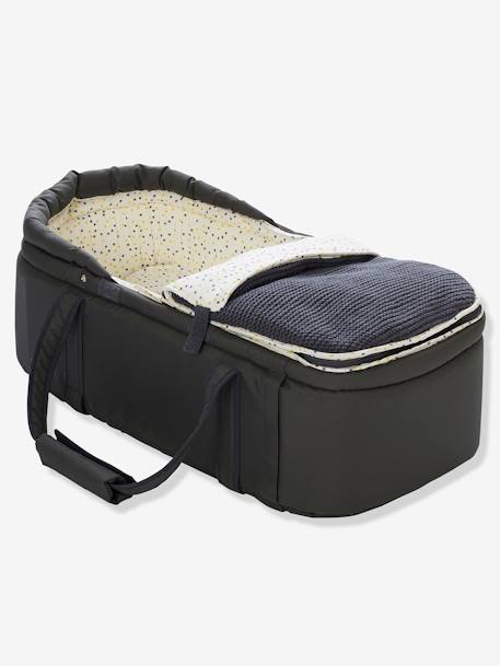 Alcofa leve VERTBAUDET Antracite/estrelas+Cinza 