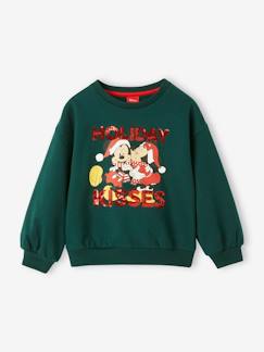 Menina 2-14 anos-Camisolas, casacos de malha, sweats-Sweat de Natal, Disney Mickey & Minnie®, para criança