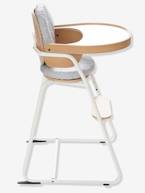 Cadeira alta, design Charlie Crane & Vertbaudet Cinzento claro estampado 