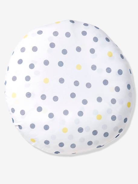 Almofada de amamentação multifunções VERTBAUDET Branco bolinhas+Cinza estrelas+Cinzento 