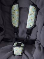 Capa para carrinho de bebé com estampado às estrelas Preto estampado 