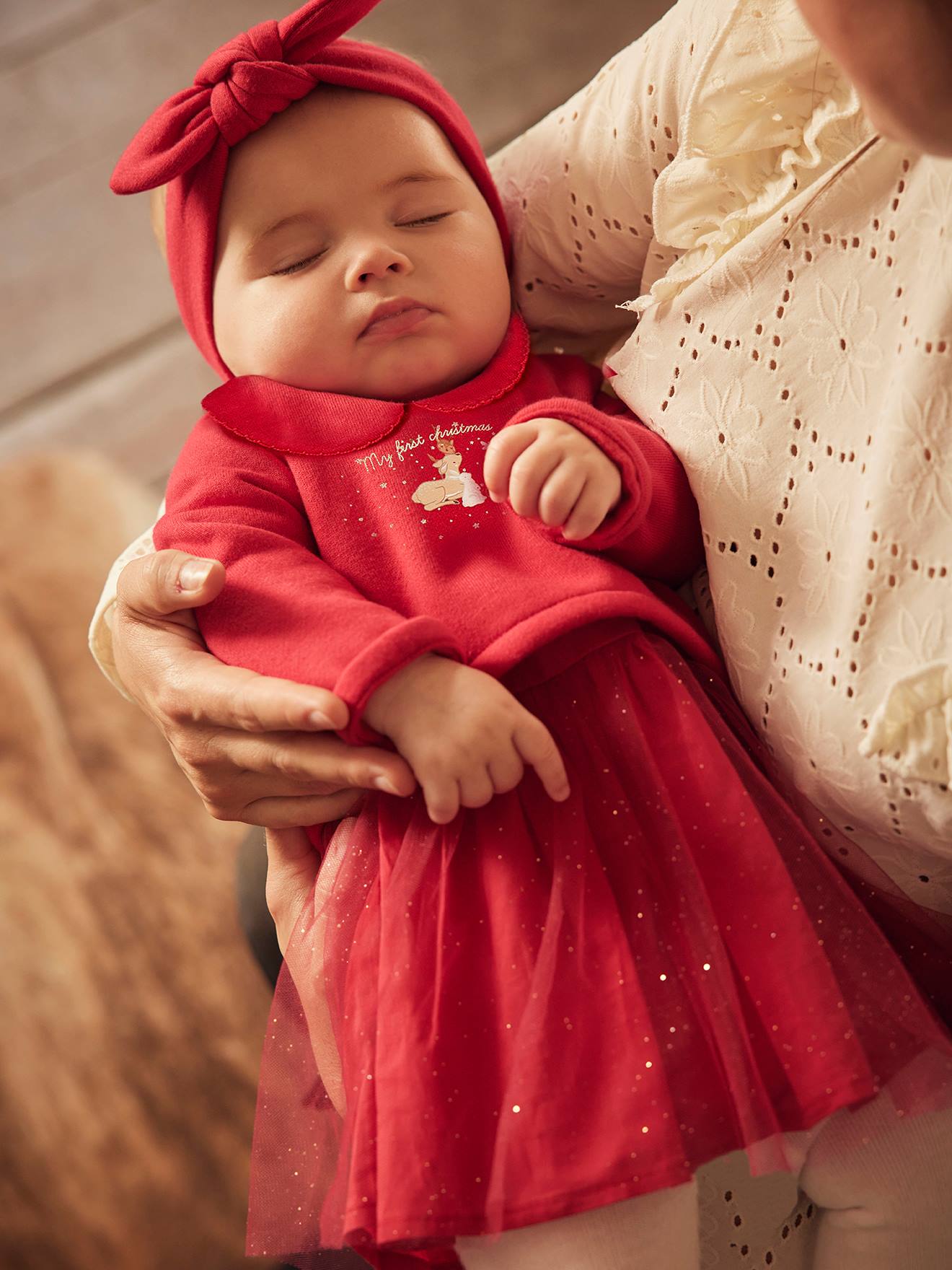 Vestido Vermelho Natal Bebê Menina - SACOLA DO BEBÊ