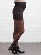 Calções para grávida em crepe fluido Preto 