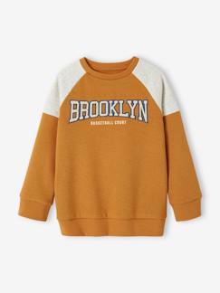 Menino 2-14 anos-Camisolas, casacos de malha, sweats-Sweat de desporto colorblock, team Brooklyn, para menino