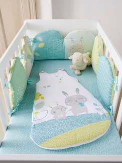 Móveis e Têxtil-Lar-Roupa de Cama bebé-Contorno de berço modulável, tema Sonhos suaves