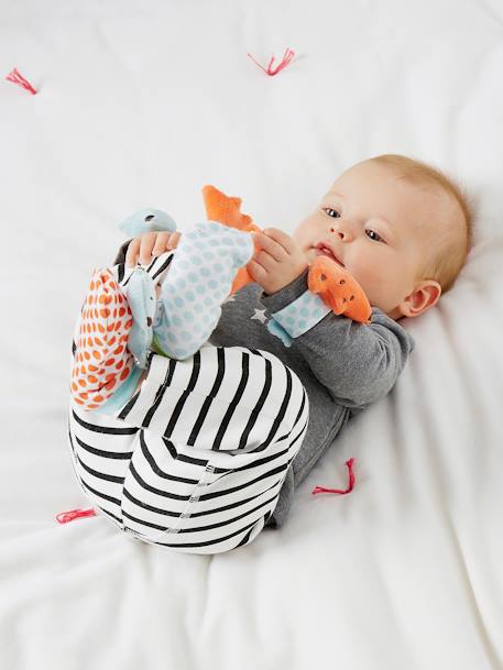 Pulseira e meias com guizo Multicolor 