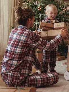 Pijama em flanela, para adulto, coleção cápsula "Happy Family"