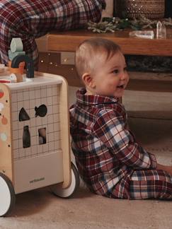 Bebé 0-36 meses-Pijama de bebé, especial Natal, coleção cápsula família, em flanela