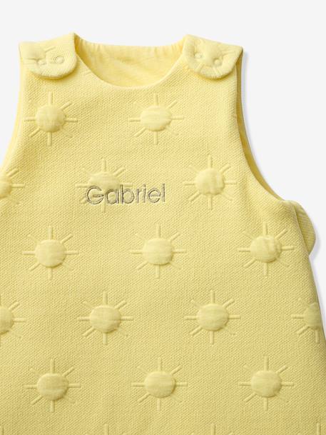 Saco de bebé, especial verão, Corações alperce+amarelo-pastel+bege+pistachio 