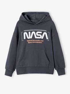 Menino 2-14 anos-Camisolas, casacos de malha, sweats-Sweat NASA®, com capuz, para criança