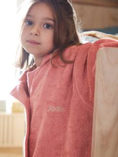 Personalizáveis-Menina 2-14 anos-Roupão modelo camisa personalizável, para criança
