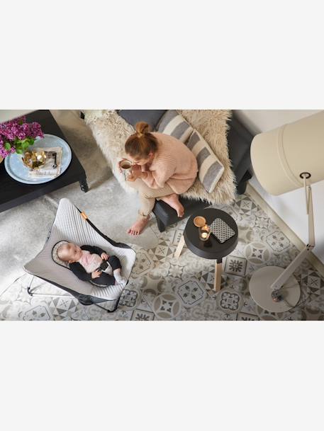 Espreguiçadeira compacta e evolutiva, BEABA Cinzento claro liso 