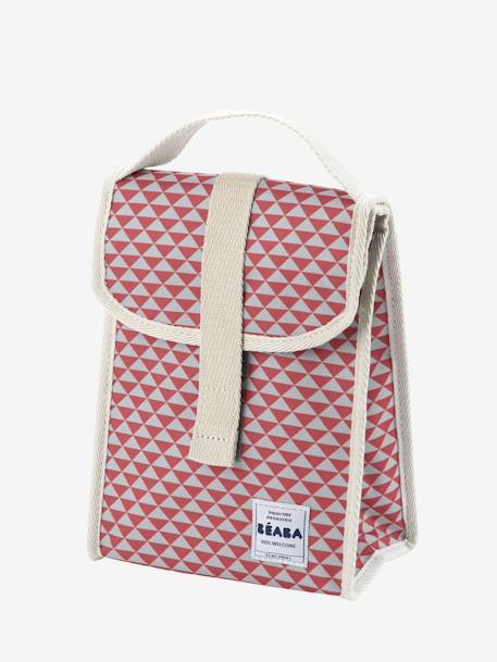 Saco de mudas Genève II, da BEABA Azul medio estampado+Vermelho medio estampado 