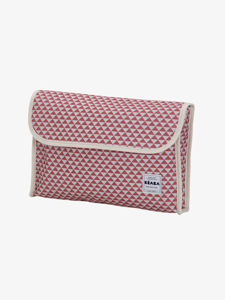 Saco de mudas Amsterdam, da BEABA Vermelho escuro estampado 