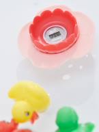 Termómetro de banho 'nenúfar', da BEABA Bicolor azul+Rosa claro liso 