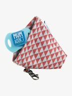 Saco de mudas Genève II, da BEABA Azul medio estampado+Vermelho medio estampado 