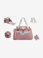 Saco de mudas Sydney II, da BEABA Cinzento claro estampado+Vermelho medio estampado 