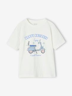 Menino 2-14 anos-T-shirts, polos-T-shirts-T-shirt com scooter, para menino