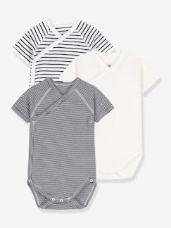 Bebé 0-36 meses-Bodies-Lote de 3 bodies, da PETIT BATEAU