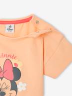 T-shirt Disney® Minnie, para bebé pêssego 