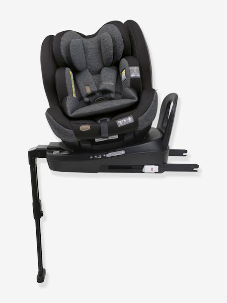 Cadeira-auto rotativa CHICCO Seat3Fit i-Size Air Melange 40 a 125 cm, equivalente ao grupo 0+/1/2 azul-acinzentado+preto 