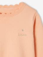 Camisola BASICS personalizável, para menina alperce+amarelo-pastel+marinho+pau-rosa 