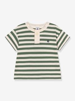 Bebé 0-36 meses-T-shirts-T-shirt às riscas, em jersey, para criança, da PETIT BATEAU