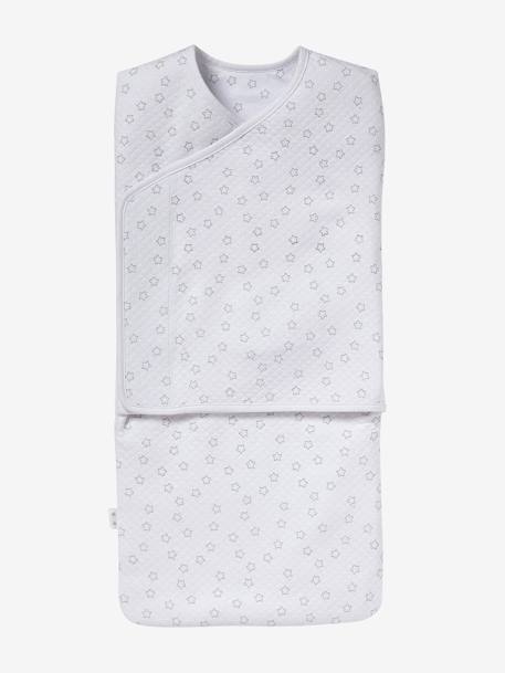 Swaddle VERTBAUDET Branco estampado estrelas 