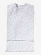 Swaddle VERTBAUDET Branco estampado estrelas 