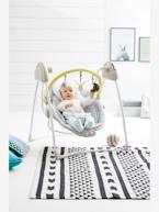 Baloiço com arco de jogos Babyswing VERTBAUDET Azul escuro liso+Bege+Cinza estampado 