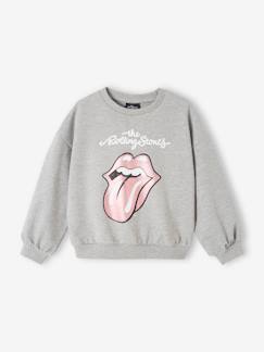 Menina 2-14 anos-Camisolas, casacos de malha, sweats-Sweat The Rolling Stones®, para criança