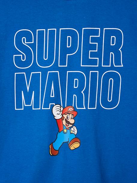 T-shirt Super Mario®, para criança azul-elétrico 