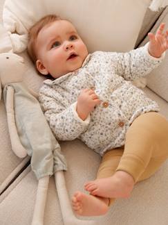 Bebé 0-36 meses-Camisolas, casacos de malha, sweats-Casacos-Casaco em gaze de algodão, para bebé