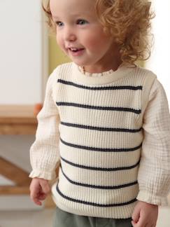 Bebé 0-36 meses-Camisolas, casacos de malha, sweats-Camisolas-Camisola 2 em 1, para bebé