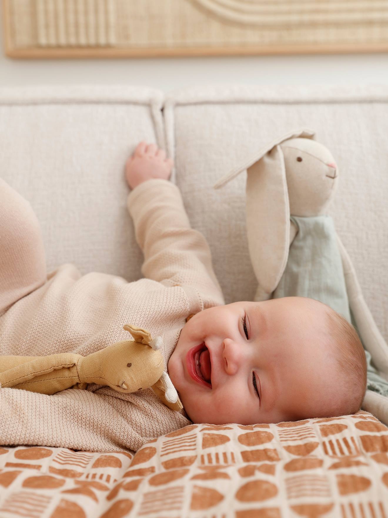 Leggings em tricot, para bebé-Bebé 0-36 meses-Vertbaudet