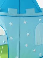 Tenda de brincar tipo castelo, para menino Azul-claro liso 