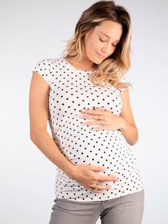 Roupa grávida-Top de grávida às bolas, Katia Dots da ENVIE DE FRAISE