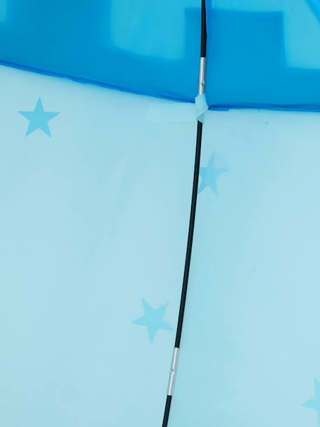 Tenda de brincar tipo castelo, para menino Azul-claro liso 