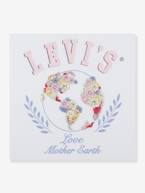 T-shirt com mensagem, para criança, da Levi's® bege 