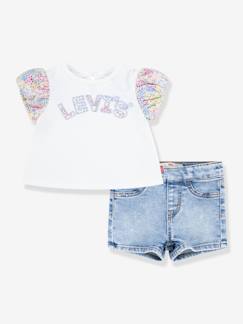 Bebé 0-36 meses-Conjunto calções e t-shirt da Levi's®, para bebé