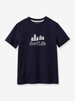 Menino 2-14 anos-T-shirts, polos-T-shirt da CYRILLUS, em algodão bio, para menino