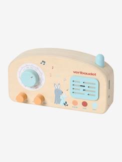 Brinquedos-Primeira idade-Primeiras manipulações-Rádio musical, em madeira FSC®, Os Amigos da Floresta