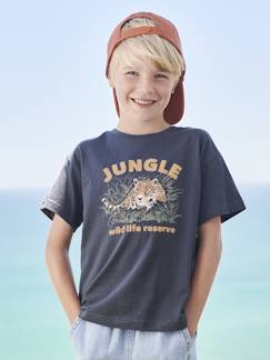 Menino 2-14 anos-T-shirts, polos-T-shirt com animal, para menino