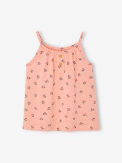 T-shirts-Bebé 0-36 meses-Camisola de cavas às riscas com alças finas, para bebé